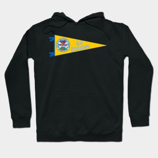 San Bernardino Flag Pennant Hoodie